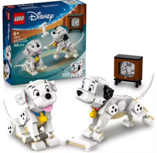 Lego Disney Lucky y Penny Cachorros de 101 Dálmatas por 18.60€.