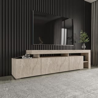 Mueble de TV - travertino - 192x53x37 cm por 169.99€ más en descripción