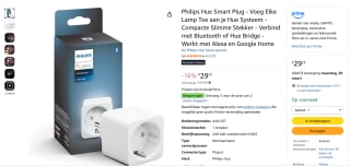Philips Hue Smart Plug voor €29,25