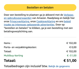 128 rollen Nalys Excellence Toiletpapier voor €51 bij Amazon