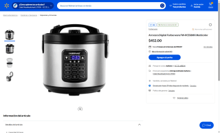 Arrocera Digital Farberware FW-RC558MX Multicolor 20T por $452 | Walmart