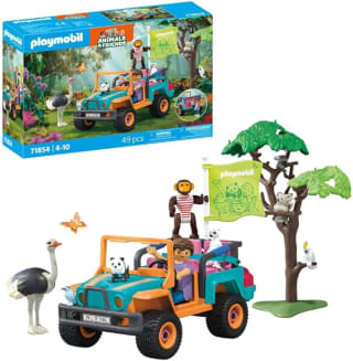Playmobil® Animals & Friends 71854 Kleurrijke terreinwagen voor €16,99 bij Amazon