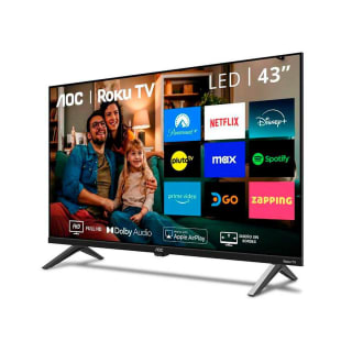 Smart TV LED 43” AOC FHD Roku TV Roku TV 43S5045 Oferta $149.990 en abc, Chile
