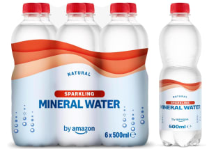 Agua Mineral Natural Con Gas, 6x500ml by Amazon por 1.41€