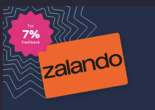 7% korting op een Zalando cadeaukaart vanaf €10 bij Scoupy