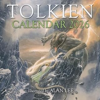 Tolkien Calendar 2026 The Great Tales of Middle-Earth voor 11,28 bij Amazon