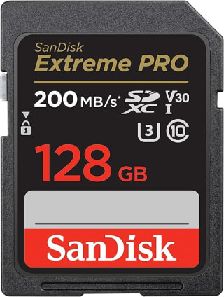 SanDisk Extreme PRO SDXC UHS‐I‐Kaart 128 GB voor €34,99 bij Amazon