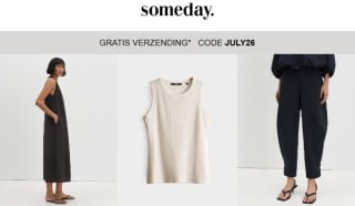 Gratis verzending bij besteding vanaf €50 bij Someday.