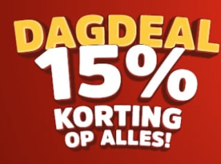 15% korting op alles bij Pets Place