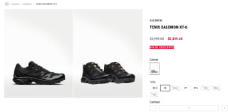 Tenis Salomon XT-6 por $ | Oferta TAF
