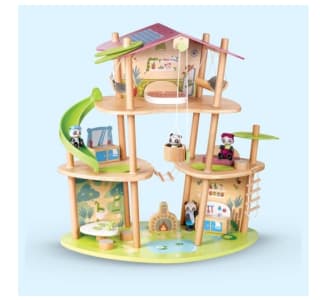 Hape Pandas Bamboehuis - Green Planet Explorers voor €110 bij Bol.