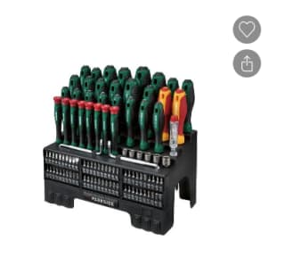 PARKSIDE® Schroevendraaier- en bitset voor €14,99 in de Lidl webshop