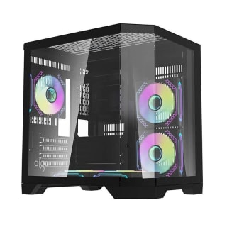 Caja PC Darkflash FT350 Mini Tower 5 ventiladores ARGB Negro