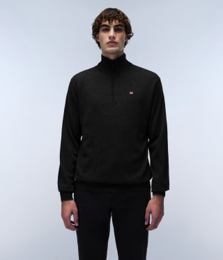 Napapijri Damavand Half-Zip Jumper – 100% Wool – £40.25 w/ Code