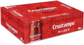 Cruzcampo Pilsen Cerveza, Pack Lata, 24x33cl + recompensa 7,99€ por 16.02€ (8.03€)