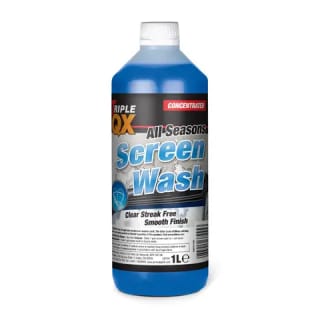 Triple QX Concentrated Screenwash 1L – Makes 4L for £1.50 Deal