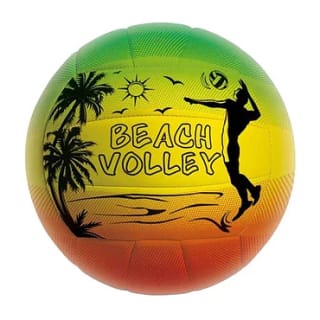 58% korting op Mondo Regenboog Beach Volleybal - 22cm bij Lobbes