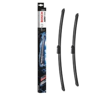 1 Paire de Balais avant d’Essuie–Glace Plats Bosch Aerotwin A862S à 16,90€