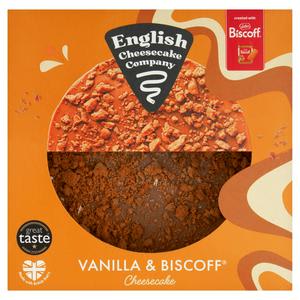 English Cheesecake Company Vanilla & Biscoff Cheesecake 484g – £4.50 Nectar Price