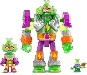 SUPERTHINGS Superbot Mega-K– Robot articulado con Accesorios de Combate por 9,99€