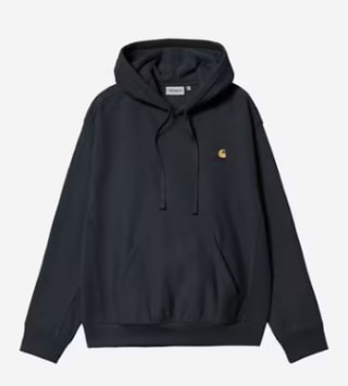 Hooded American Script Sweatshirt voor €49,90 bij carhartt