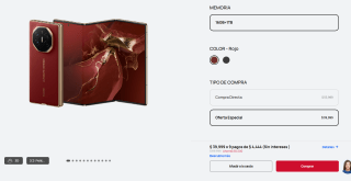 Huawei Mate XT Ultimate Design 1TB por $39,999