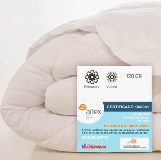 NATURALS relleno nórdico microfibra (cama 90 cm) por 15,24€ en Miravia
