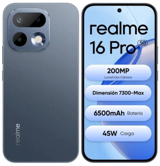 Realme 16 Pro 5G 12GB 512GB por $6,973 en Mercado Libre