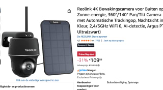 Reolink 4K Beveiligingscamera draadloos voor €109,99 bij Amazon
