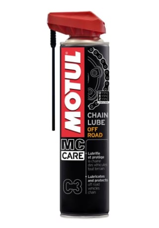 Lubrifiant Chaîne Moto Routière Motul - Aérosol Blanc, 400ml à 11,37€