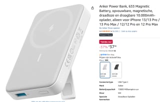 Anker Power Bank 633 voor €37,98 bij Amazon