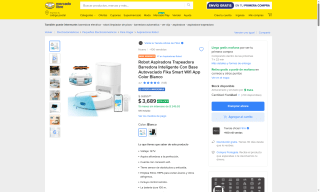 Robot Fika Smart LIDAR por $3,689 | Oferta Mercado Libre