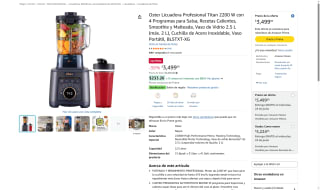 Licuadora Oster Titan 2200W por $3,499 | Oferta Amazon
