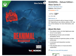 REANIMAL - Deluxe Edition - Xbox Series X voor €29,99 bij Amazon