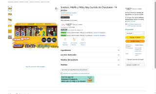 Surtido de Chocolates 14 Piezas por $197 | Amazon