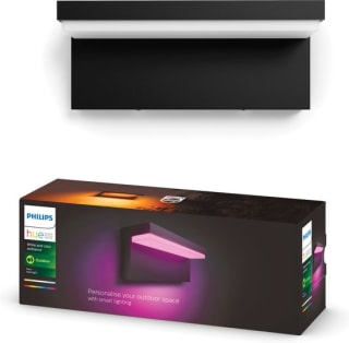 Philips Hue Outdoor Nyro Wall Lantern - Zwart voor €88 bij Bol