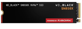 SSD Interne WD BLACK SN850X NVMe - 2To à 295€