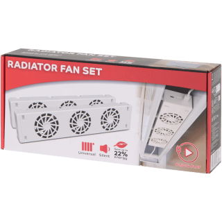 Radiatorventilator set 5 watt voor €19,95 bij de Action