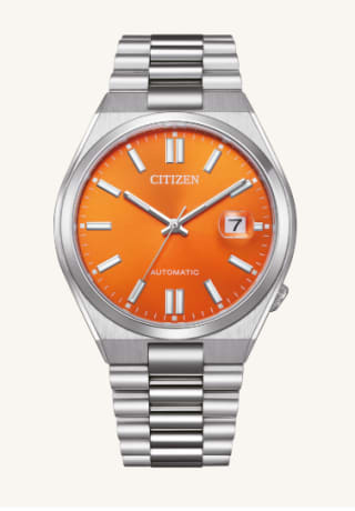 Montre automatique Homme Tsuyosa Orange Citizen NJ0151-88Z à 179,40€