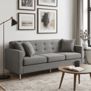 Sofá 3 Cuerpos New Mallorca Tela Lino Grafito por $199.990 en Lider Chile