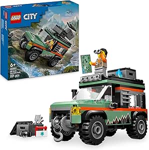 LEGO City Todoterreno 4x4 Montaña 60447 por 14.99€