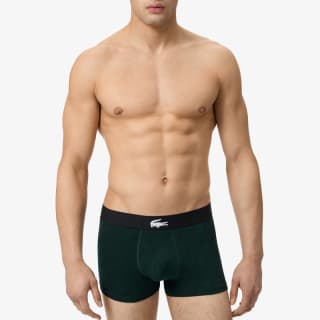 Lot de 3 boxers courts coton stretch Lacoste pour 27€ à La Redoute