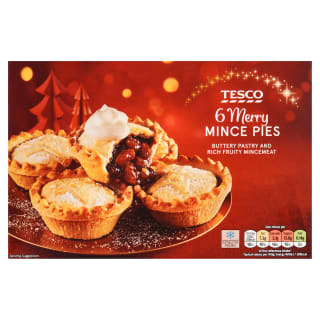 Tesco Mince Pies 6 Pack for £1 at Tesco