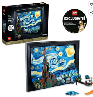 LEGO Ideas 21333 Vincent van Gogh - La Nuit Étoilée voor € 109,99 bij Cdiscount