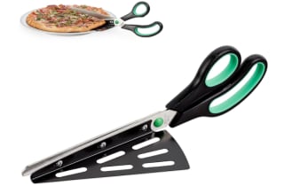 Ciseaux à pizza avec pelle, coupe-pizza en inox à 18,99€