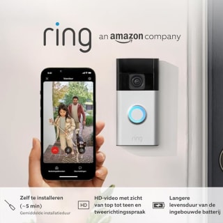 RING Battery Video Doorbell - Slimme deurbel voor €39,99 bij Amazon