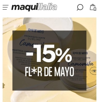 -15% de Descuento en Flor de Mayo.