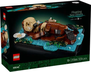 LEGO Ideas Drijvende Zeeotters - 21366 voor €70 bij Coolblue