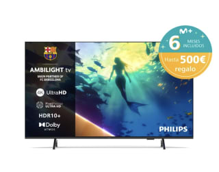 Philips Televisor inteligente LED 65PUS8010 de 65 pulgadas 4K Ambilight por 499€