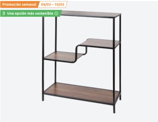 Estantería Metálica Modular Galvanizada por 19.95€